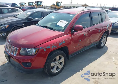 2014 Jeep Compass Latitude из США, поврежденный, VIN 1C4NJCEB8ED769960
